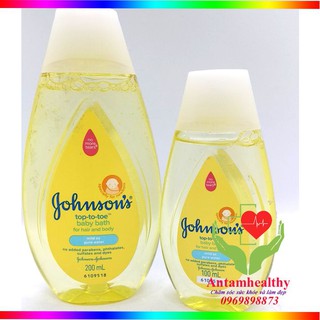 Sữa tắm gội toàn thân cho bé Gohnsons top to toe - Sữa tắm an toàn cho trẻ