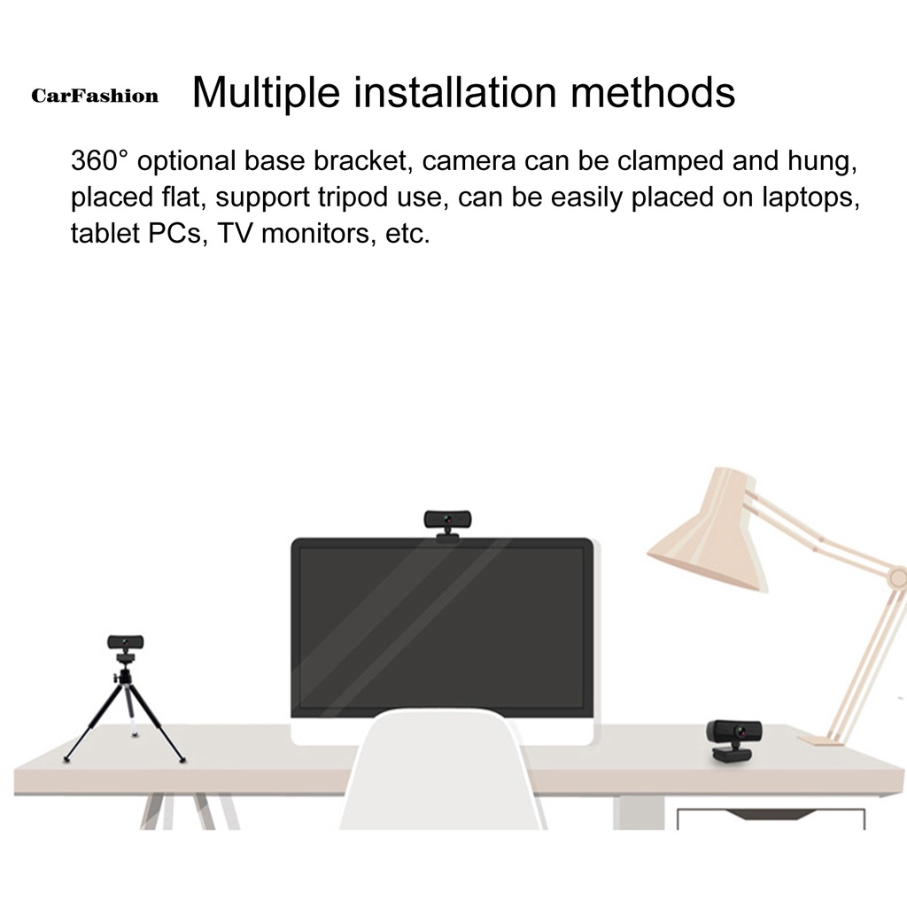 Webcam kỹ thuật số 2K USB giảm tiếng ồn hỗ trợ live stream | BigBuy360 - bigbuy360.vn