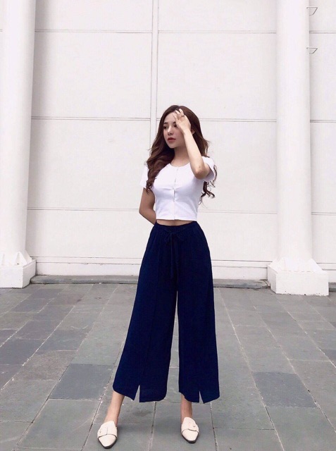 Quần culottes sang choảnh | WebRaoVat - webraovat.net.vn