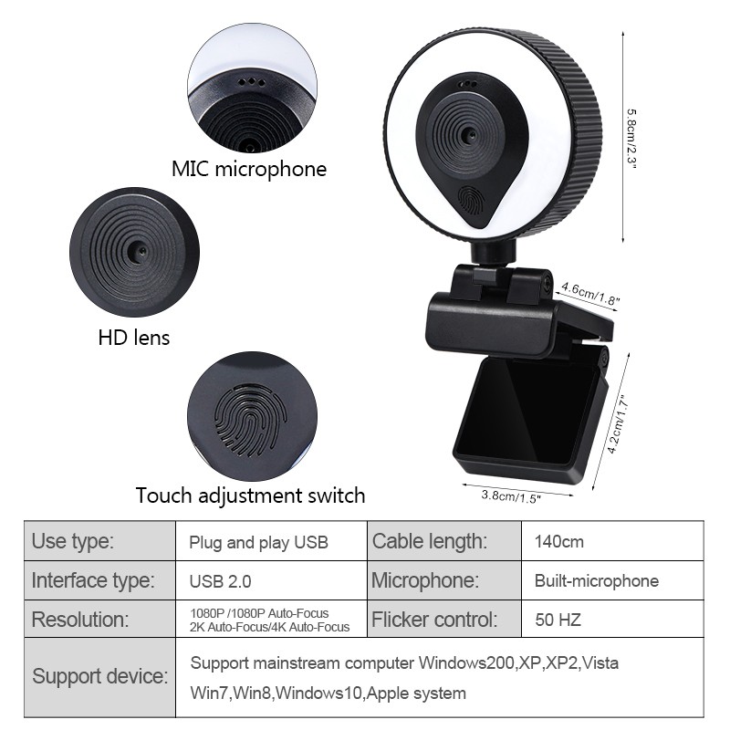 Camera Góc Rộng Em W20 Cho Máy Tính | BigBuy360 - bigbuy360.vn