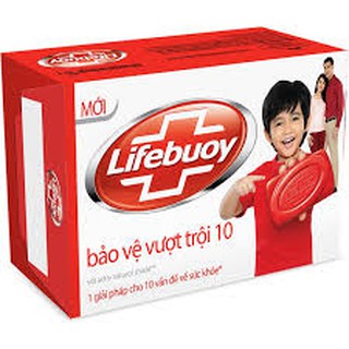 XÀ PHÒNG BÁNH LIFEBUOY ĐỎ/XANH 90G