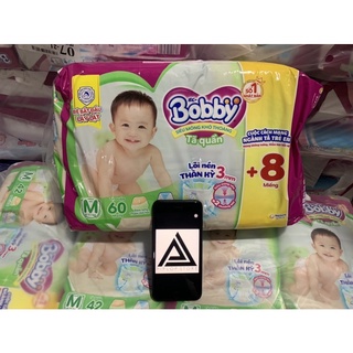 (Xả kho) Tã quần Bobby “mới nhất” M60, L52, XL48, XXL 44. (-_*)