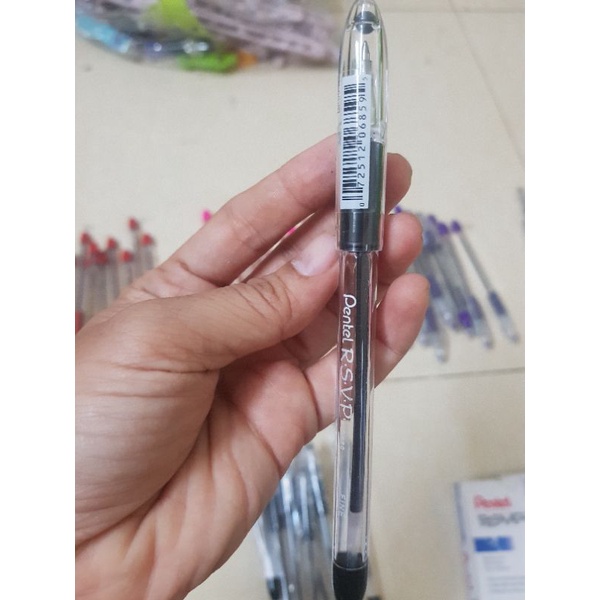 Xả kho SET 3 Cây Pentel RSVP đen,đỏ,xanhdương