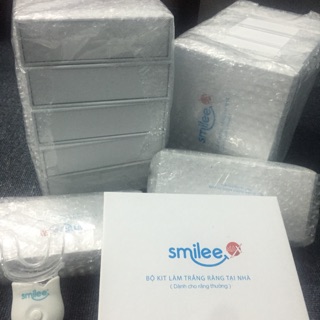 Smilee Tự tẩy trắng răng an toàn _2 ống gel