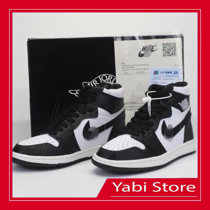 🔥FREE SHIP-HÀNG QUẢNG CHÂU  🔥giày thể thao sneaker 🔥Air Jordan panda JD cao đen trắng cao cấp full  box - Yabi Store