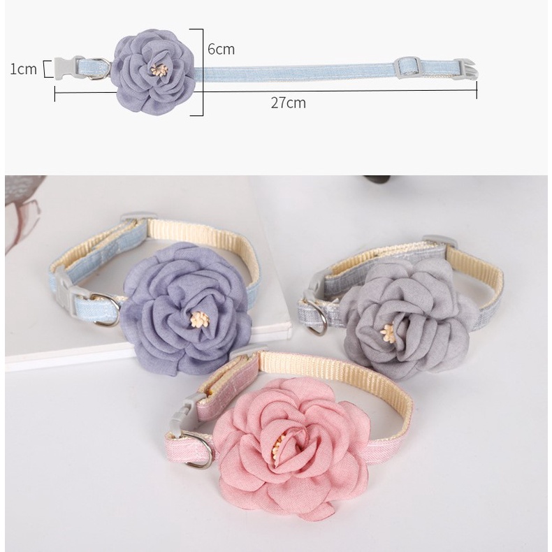 Vòng cổ hoa cho mèo