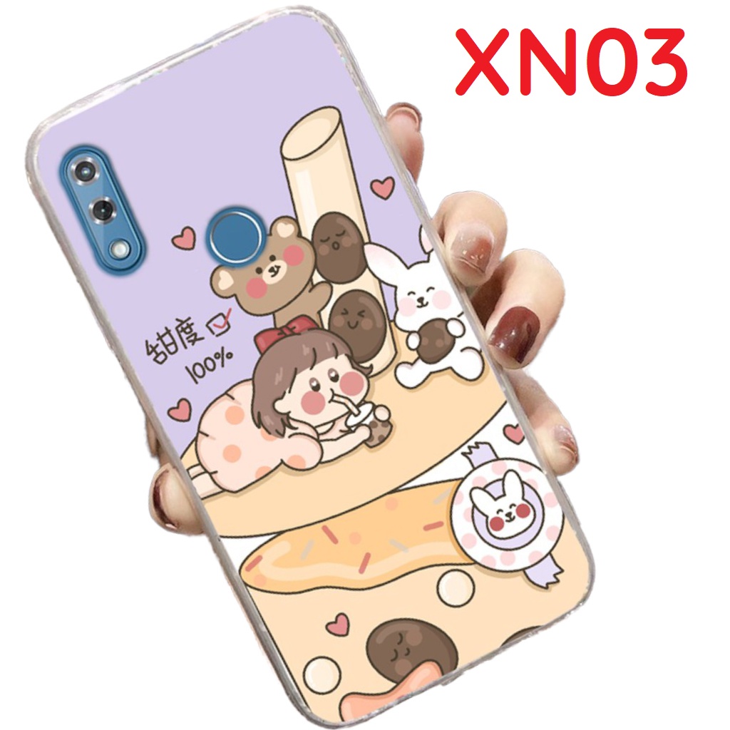 Ốp lưng Vsmart Star4 Active 3 in hình hình RORO JUMP siêu đáng yêu, siêu đẹp