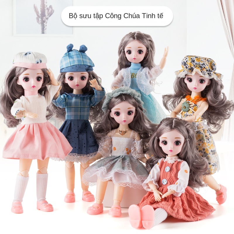 Búp Bê Barbie Mặc Đầm Cưới Ttd261 30cm Có Nhạc Xinh Xắn