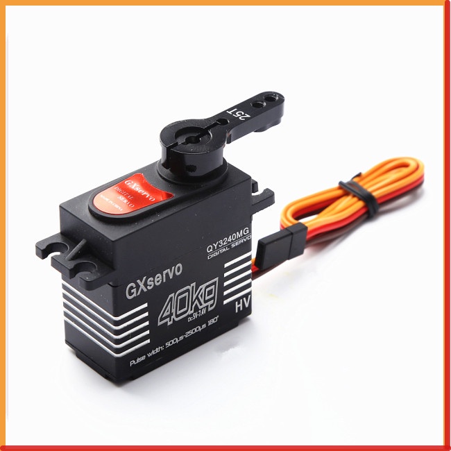 Động Cơ Servo HOG Qy3240mg 40kg Cho Xe Điều Khiển Từ Xa Scx10 Trx4 1:8/1:10 Rc
