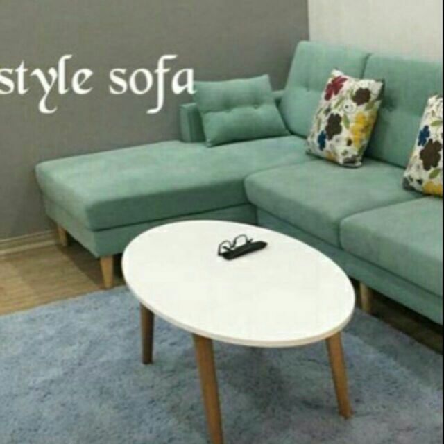 Bàn  sofa hình  ovan 50x80cm