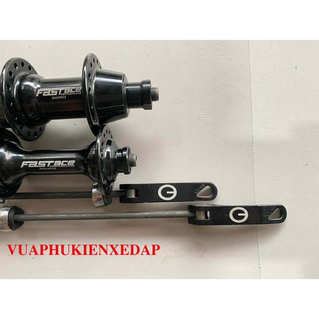 Đùm Moay ơ nhôm Líp thả phanh vành chạy Bạc đạn 28 32 36 lỗ