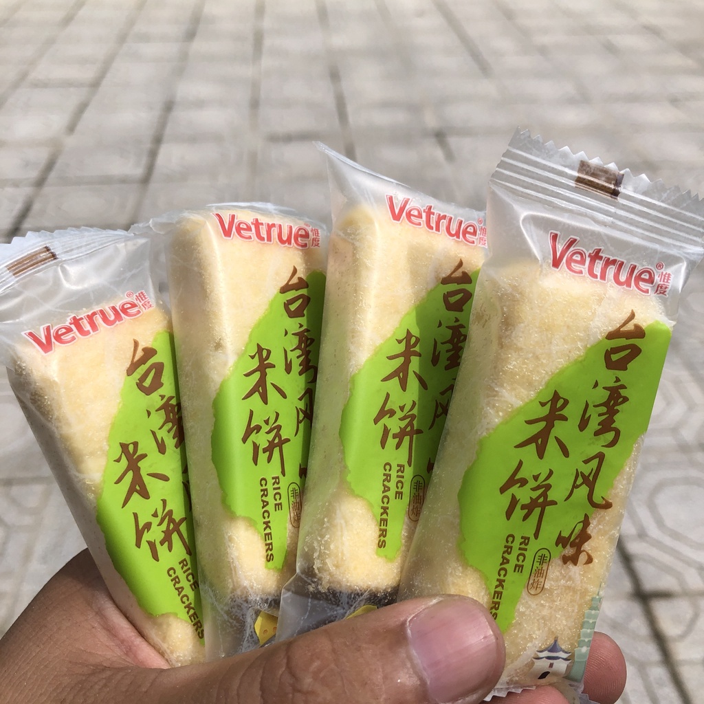 1 Cái Bánh Gạo VETRUE Đài Loan Chiếc Bánh Gạo Cuộn Phô Mai Vetrue ăn vặt IMINT FOOD