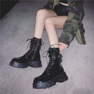 (Order) Boots cổ cao ulzzang cực ngầu