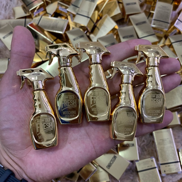 [ mini ] nưỡc hoa nữ moschino fresh gold 5ml edp | BigBuy360 - bigbuy360.vn