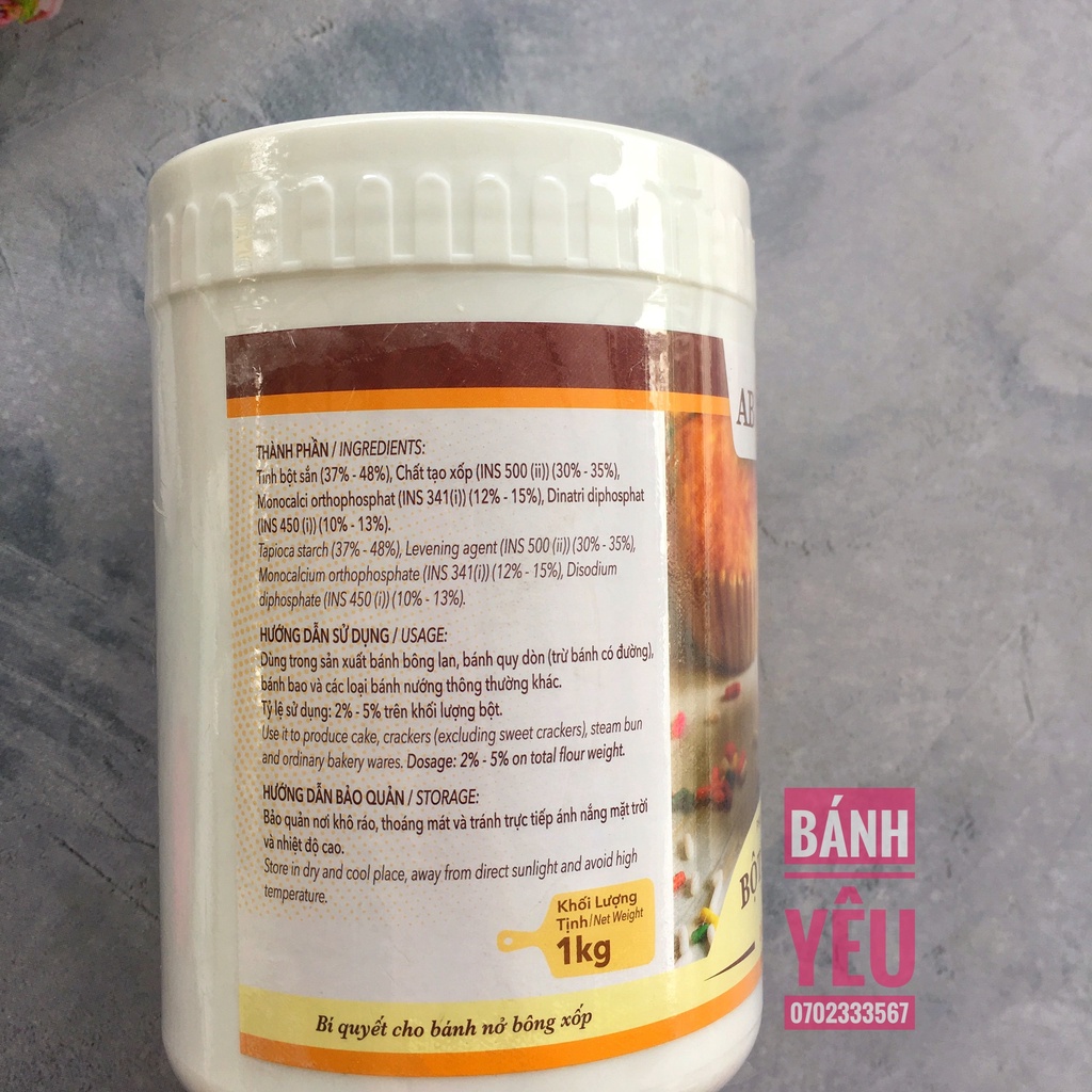 Bột Nổi Làm Bánh Mauri Chia-100g - PL150