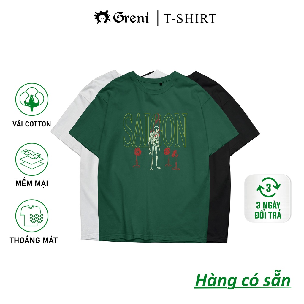 Áo thun GRENI Sài Gòn - Saigon Tee - HOT (SG0)