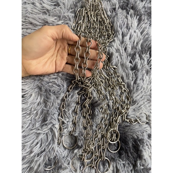 Cổ chó inox loại bé 30cm ( đủ size)