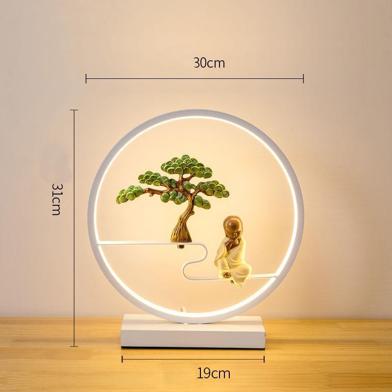 Bộ Đèn Led Trang Trí Chú Tiểu Dưới Gốc Tùng