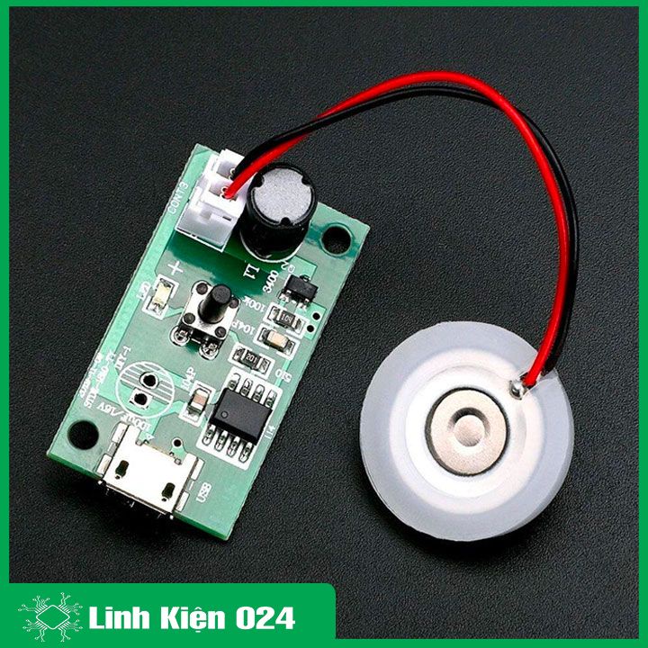 Mạch phun sương mini USB 5VDC 2W 108Khz