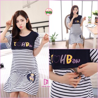 Váy bầu và sau sinh có chỗ cho con bú v43