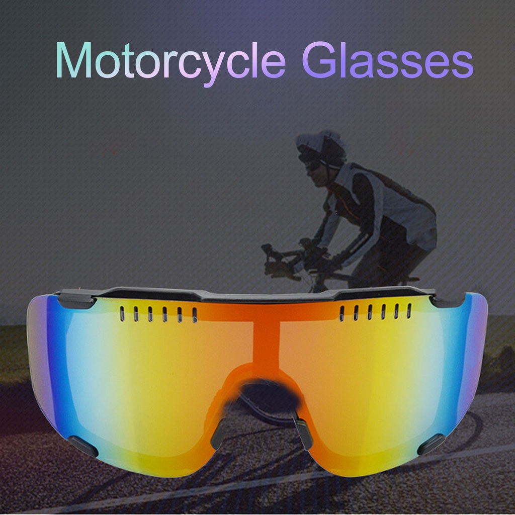 Hàng HOT Kính râm xe máy Xe đạp hình vuông Bảo vệ cchống nắng Nhiều màu sắc ngoài trời【Southdakota051】