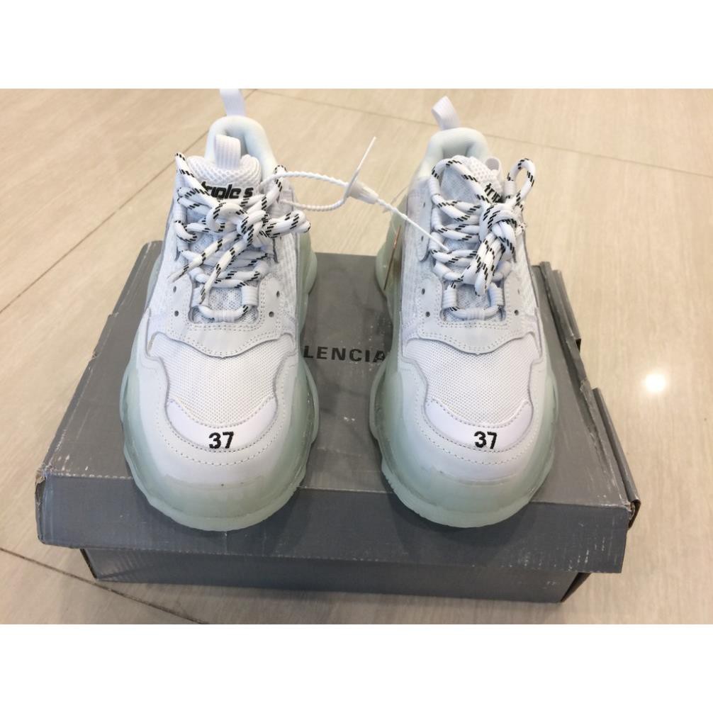 Real [ Chuẩn auth] Sales 8-8 Giầy Balenciaga trip S mầu trắng 👟 👟 2020 ️🥇 . NEW ! new . HOT 🚀 2021