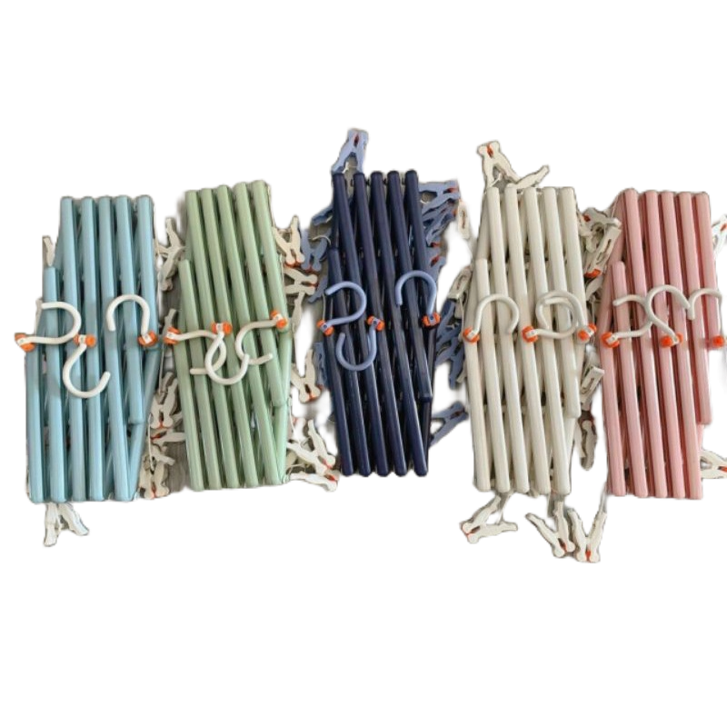 Móc gấp gọn phơi đồ cho bé_ móc 29 kẹp (màu ngẫu nhiên)