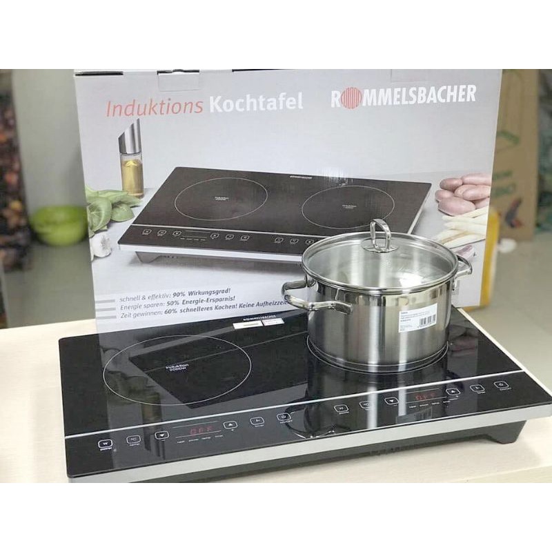 Bếp Từ Đôi Dương Nhập Khẩu Đức Rommelsbacher CT3405/IN