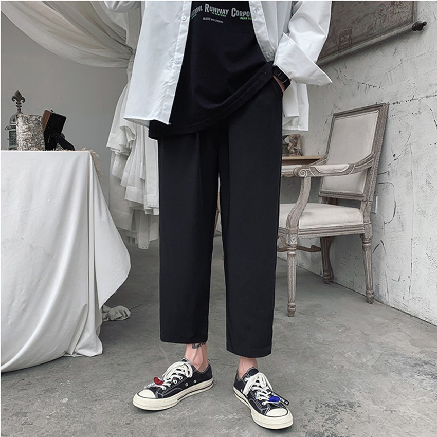 Combo Áo Sơ Mi Ngắn Tay Cổ Bẻ  Kết Hợp Quần Tây Âu mềm Chinos Dáng Baggy ZENKODLMEN SOMI 15 + JOGGER 63