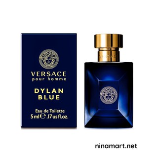 Nước hoa mini nam Versace Dylan Blue EDT 5ml