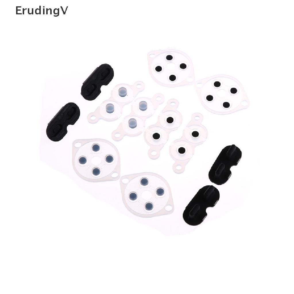 Set 4 Miếng Đệm Silicon Dẫn Điện Thay Thế Cho Tay Cầm Chơi Game Nintendo NES