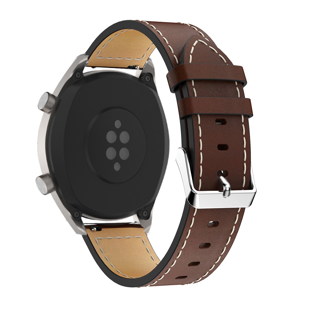 Dây đeo da thay thế cho đồng hồ Huawei Watch GT2 46mm/GT 46mm/Samsung Galaxy Watch 46mm/Gear S3