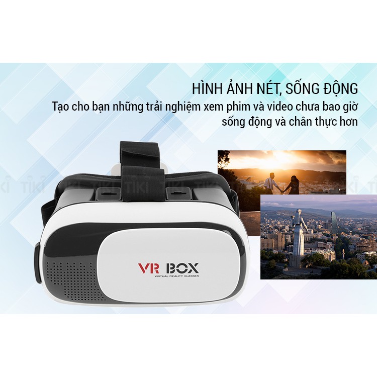 (XÃ HÀNG) KÍNH THỰC TẾ ẢO VR BOX VERSION 2.0 FULLBOX 9GIA1 SIÊU TỐT)