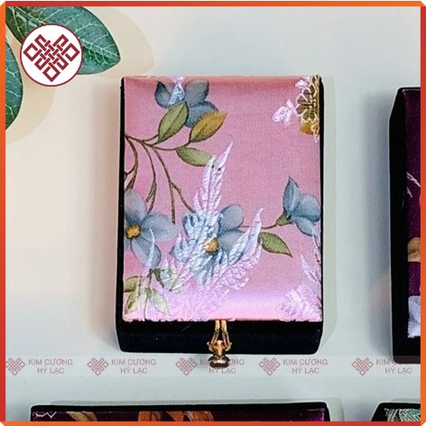 Hộp Gấm Quà Tặng Đựng Đồ Phong Thuỷ May Mắn [Kim Cương Hỷ Lạc]