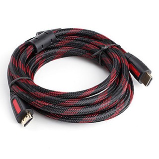 Cáp hdmi bọc lưới tròn dài 5m
