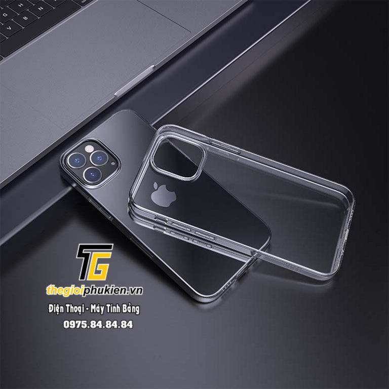 [Hàng mới về] Ốp lưng dẻo trong HOCO Light iPhone 12 Pro, 12 Pro Max