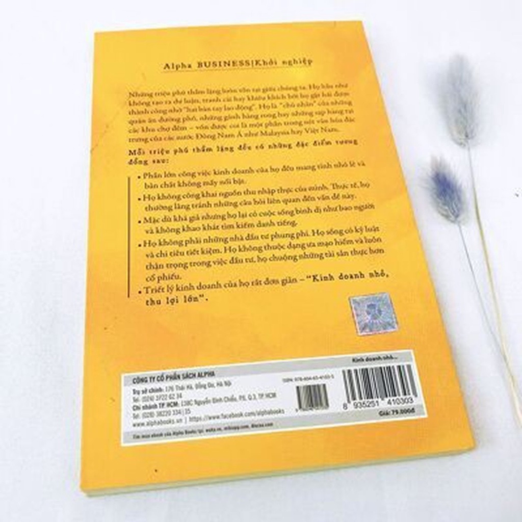 Sách - Kinh Doanh Nhỏ Thu Lợi Lớn - Công thức thành công của những triệu phú thầm lặng