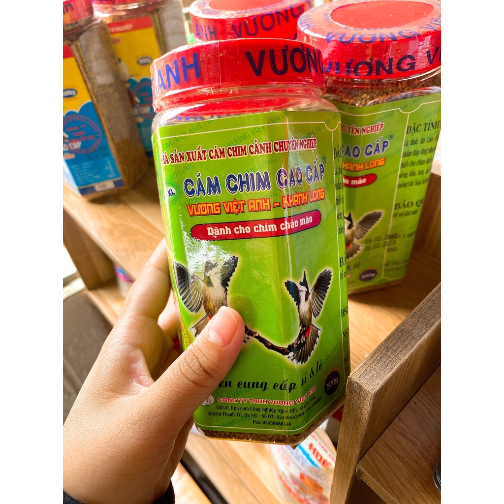 CÁM CHÀO MÀO VƯƠNG VIỆT ANH - KHÁNH LONG HỘP LỚN 500G