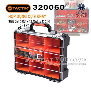 HỘP ĐỰNG LINH KIỆN 9 NGĂN TACTIX 320060