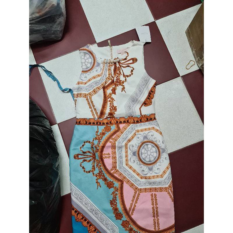 Đầm ôm body Ted Baker Orlla Versailles Dress