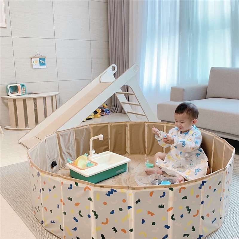 Quây bóng bể bơi đa năng gấp gọn phong cách Hàn Quốc cho bé