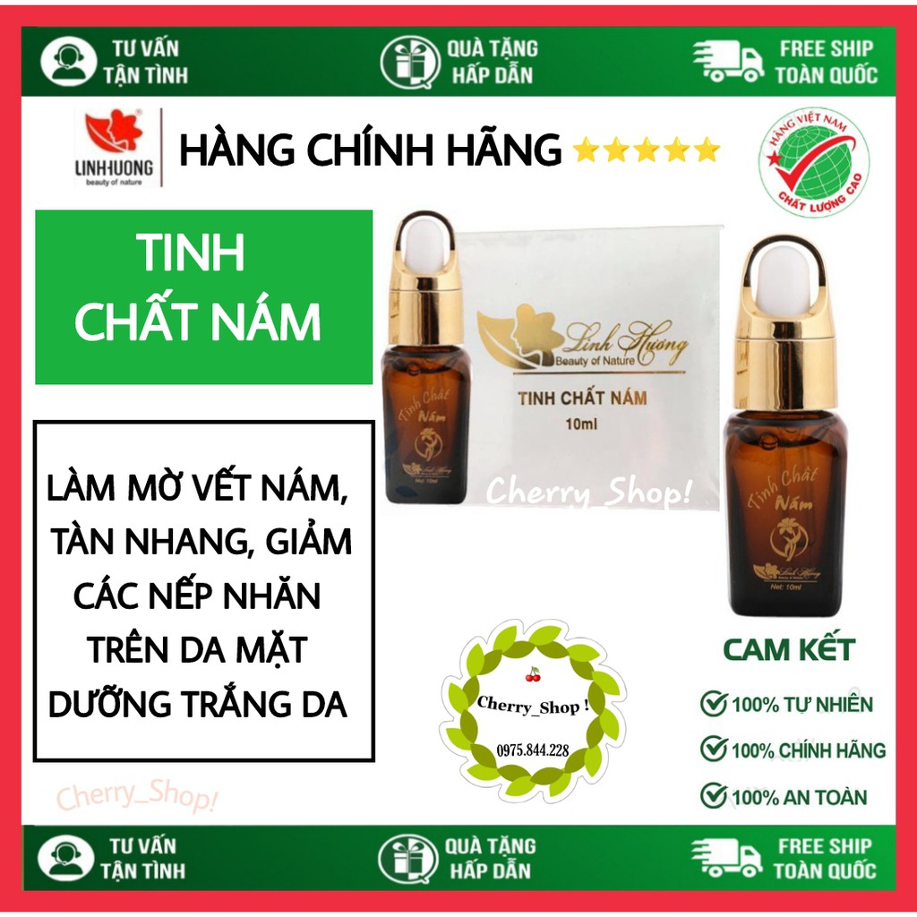 Tinh Chất Nám Linh Hương Làm Mờ Vết Nám, Tàn Nhang