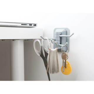 Móc Treo Đồ (4 nhánh) Dán Tường Tiết Kiệm Không Gian