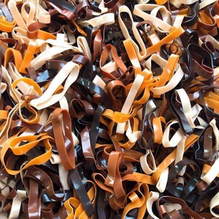 Gói 1000 chun buộc tóc màu nâu