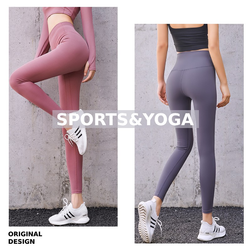 Quần Tập Gym Nữ - Quần Legging - Quần Tập Yoga Cạp Cao