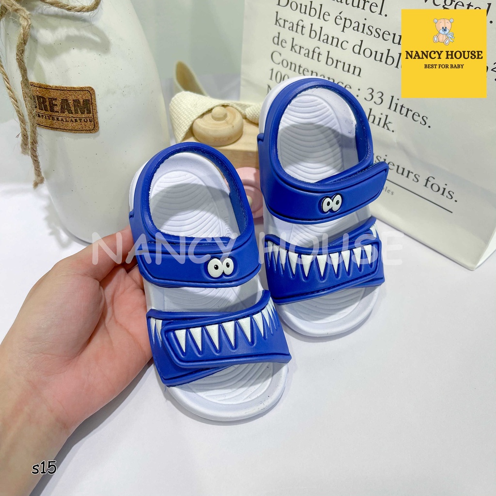 Dép sandal Disney siêu nhẹ siêu êm cho bé trai bé gái kiểu dáng ngộ nghĩnh chống trơn trượt an toàn cho bé