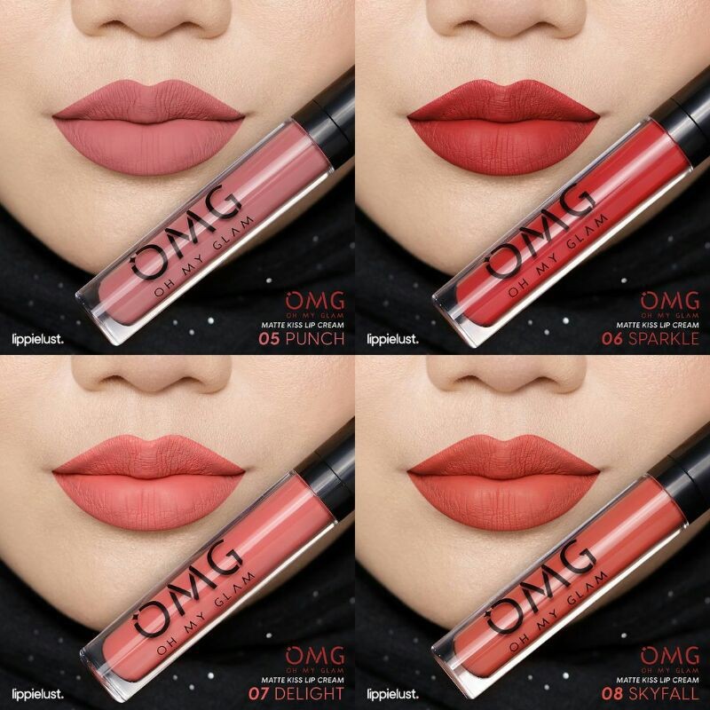 (Hàng Mới Về) Son Môi Lì Lên Màu Chuẩn Đẹp Oh My Glam Kiss | BigBuy360 - bigbuy360.vn