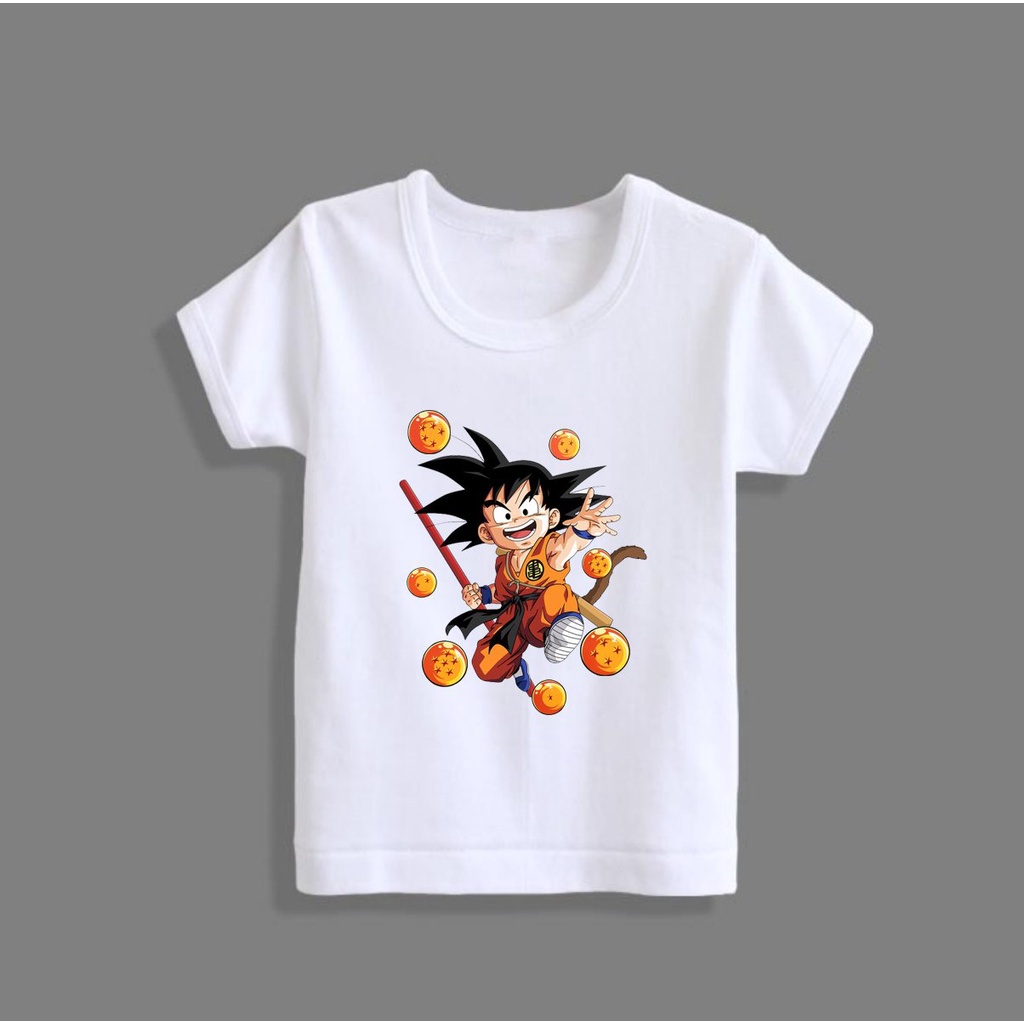 áo thun cho bé trai Songuku Dragon Ball vải dày dễ chịu