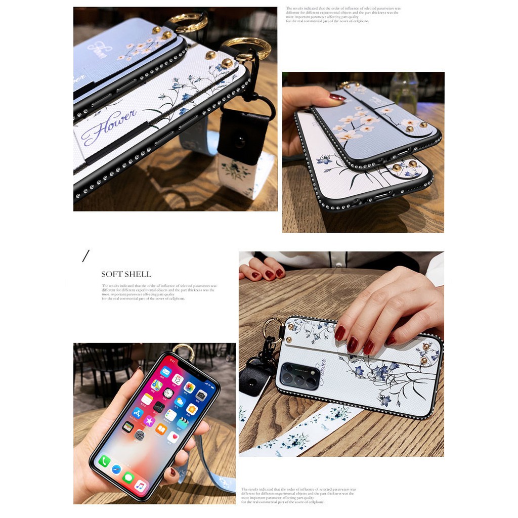 Ốp Điện Thoại Đính Đá Nhân Tạo Sang Trọng Cho Oppo Reno5 5g Reno5 Pro 5g | BigBuy360 - bigbuy360.vn