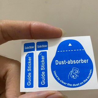 Combo giấy lau khô+ ướt + miếng lấy bụiI hỗ trợ dán màn hình , vệ sinh điện thoại